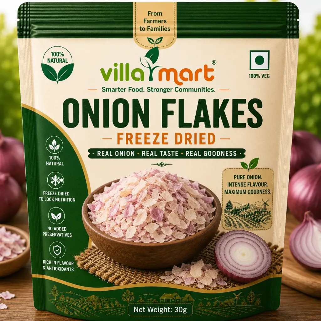 Onion Flakes (Freeze Dried)