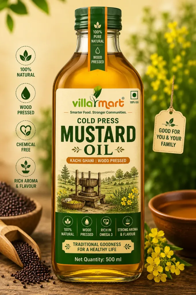 Cold Press Mustard Oil 500ml